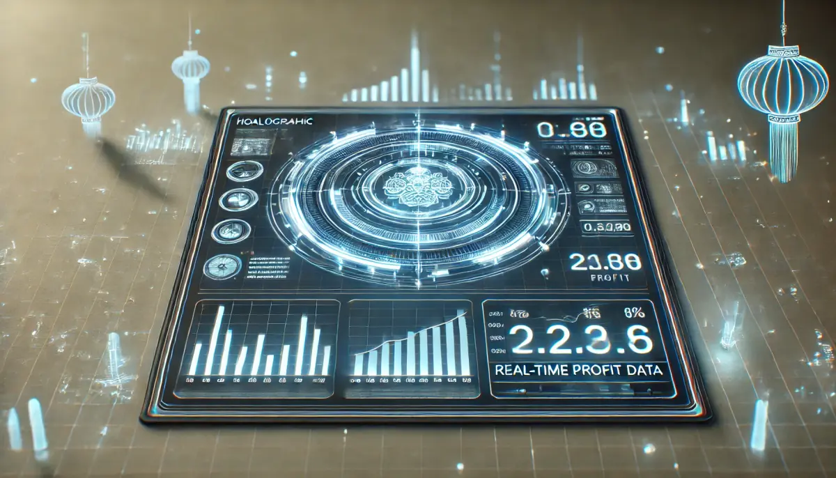 用户实时收益展示